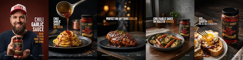 Halifax Honey — Chili Garlic Sauce — banner
