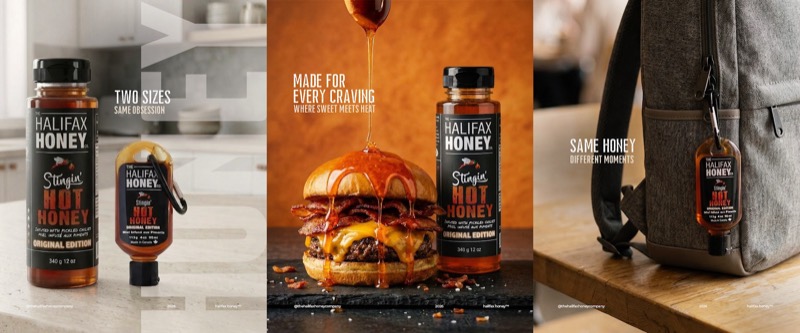 Halifax Honey — Carousel — two sizes, same obsession
