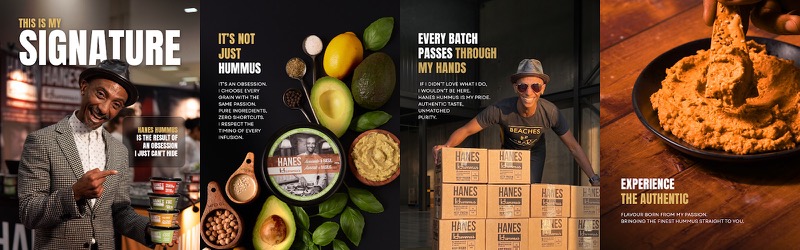 Hanes Hummus — My Signature — campaign banner