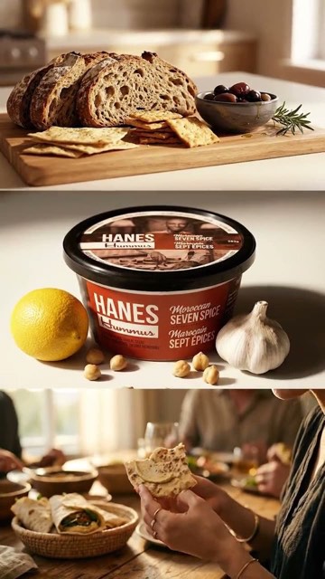 Hanes Hummus — M7 Spice — 3-scene reel