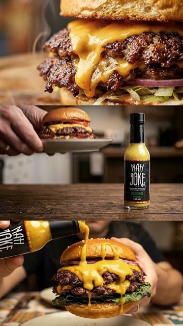 Nah Joke — Original with smash burger